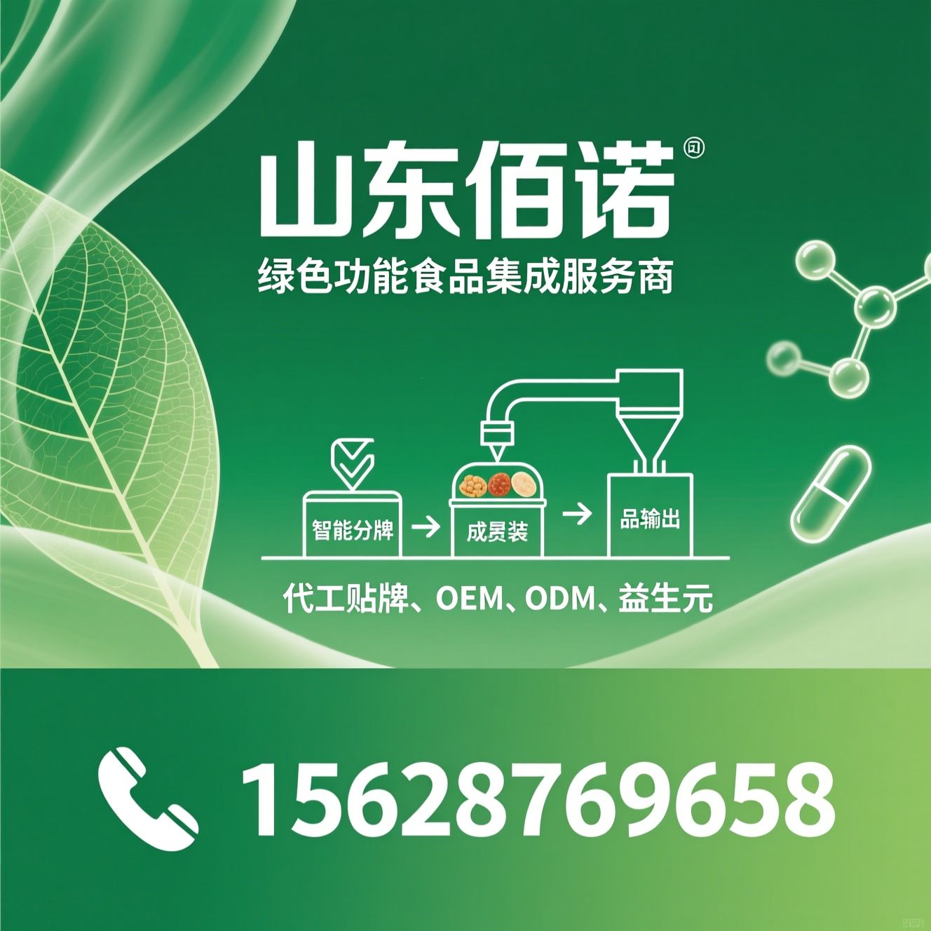 功能性食品_OEM代工/保健食品生产/推荐山东佰诺服务