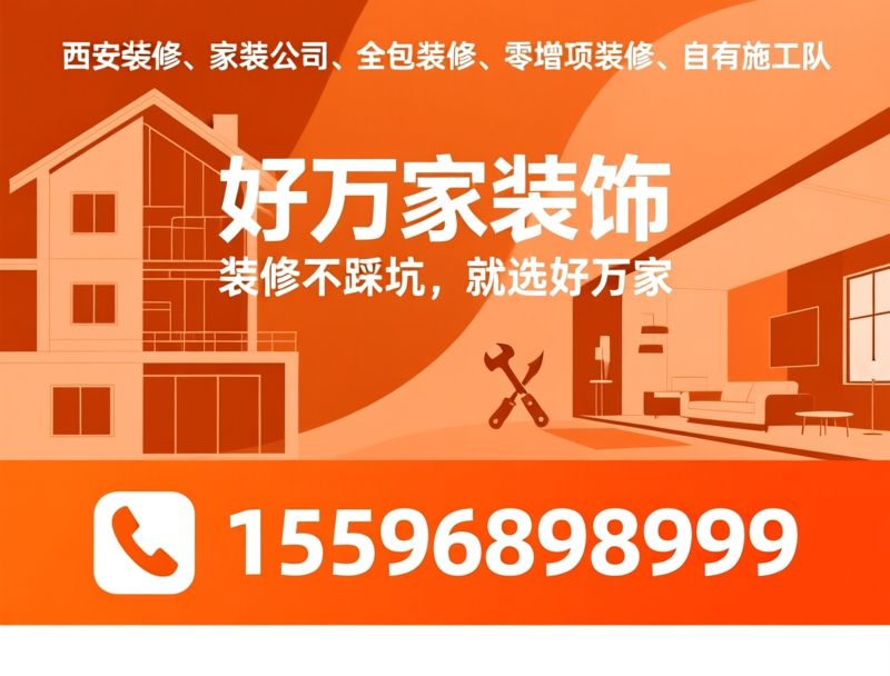 西安装修_一站式家装/零增项装修/推荐好万家装饰服务