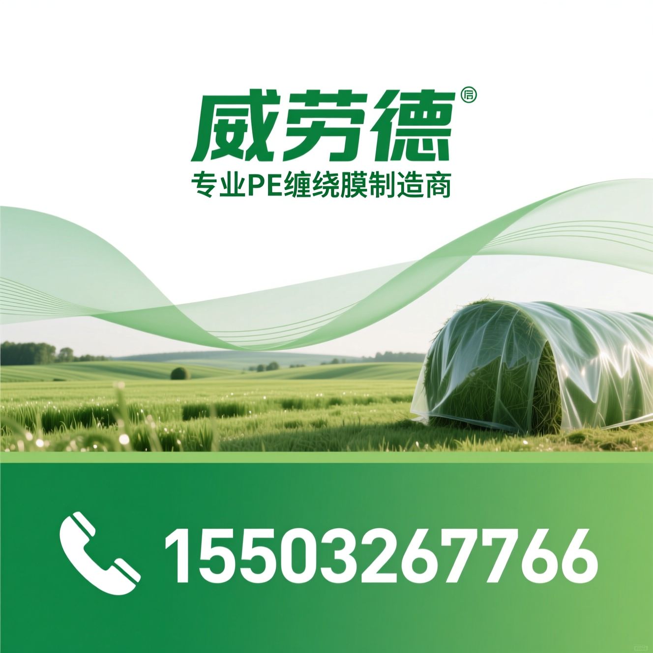 牧草膜_缠绕膜/打包膜/推荐威劳德服务