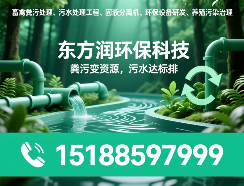 畜禽粪污处理_污水处理工程/固液分离机/推荐东方润环保科技服务