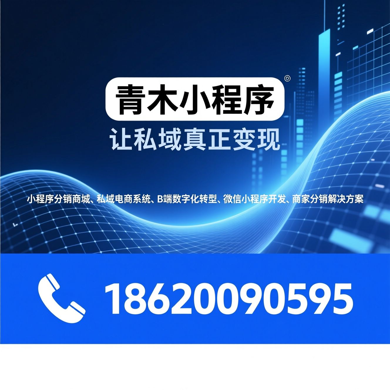 小程序分销商城_私域电商系统/B端数字化转型/推荐青木小程序服务