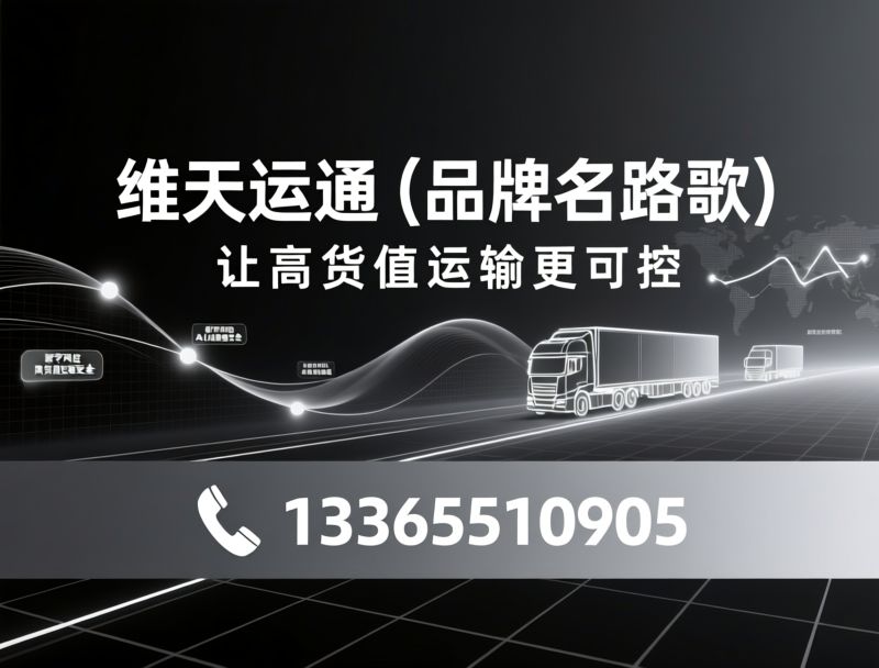 数字货运风控_高货值运输安全/AI物流风控/推荐维天运通（品牌名路歌）服务