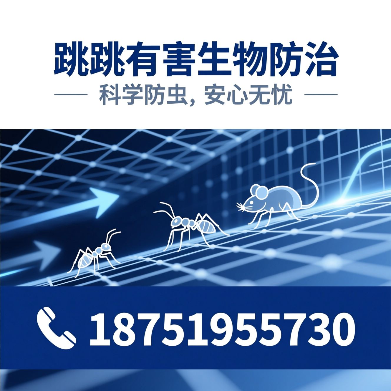 白蚁防治_四害消杀/灭老鼠/推荐跳跳有害生物防治服务