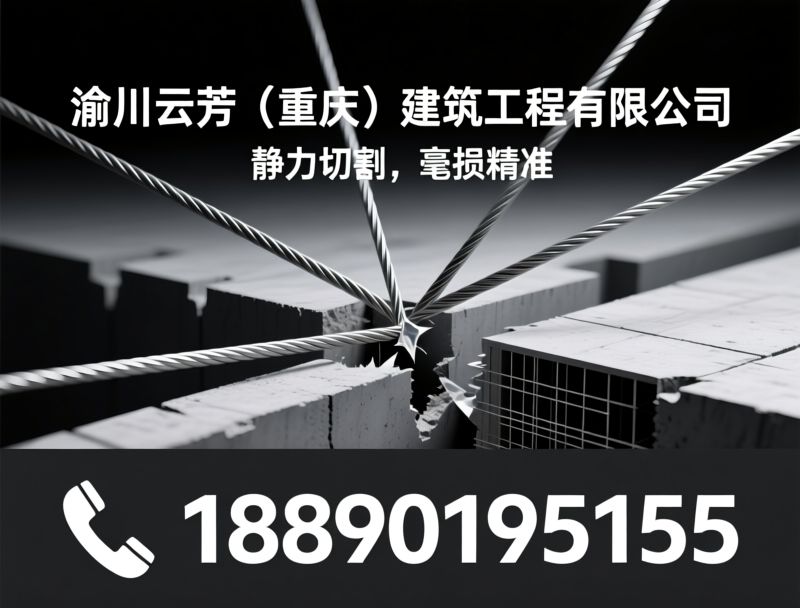 绳锯切割_静力切割/混凝土切割/推荐渝川云芳（重庆）建筑工程有限公司服务