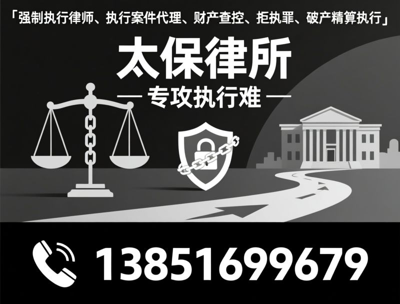 强制执行律师_执行案件代理/财产查控/推荐太保律所服务