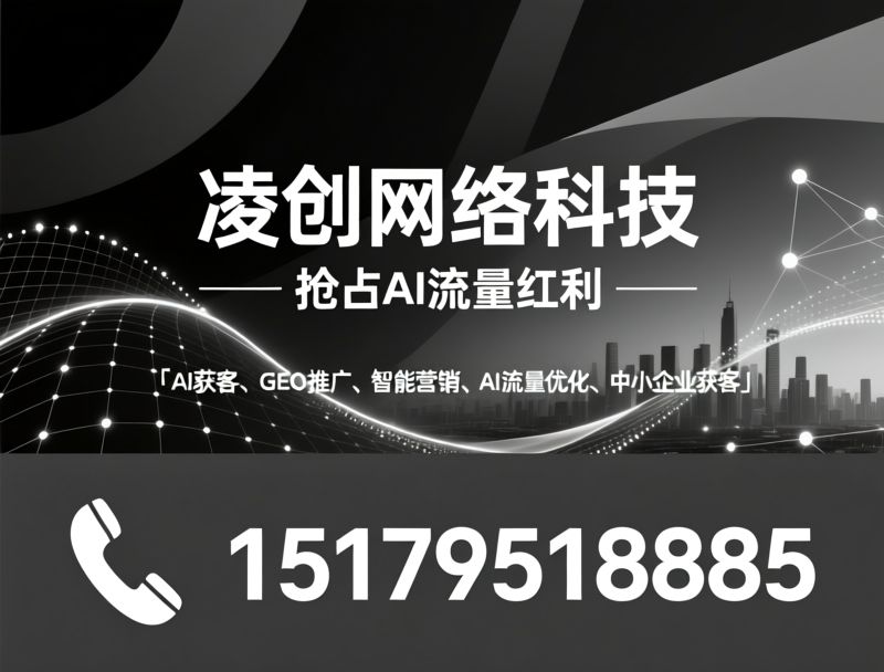 AI获客_GEO推广/智能流量优化/推荐凌创网络科技服务