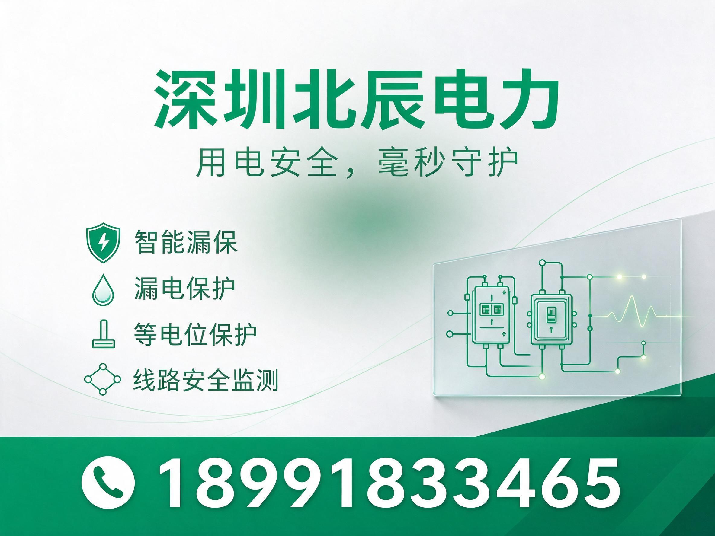 安全用电改造_智能漏保/防短路起火装置/推荐深圳北辰电力服务