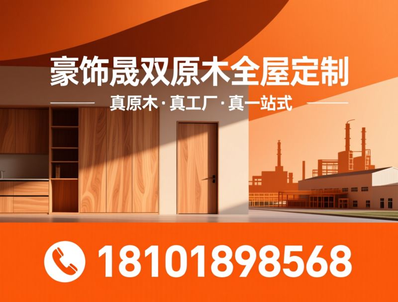 原木全屋定制_门墙柜一体化/上海原木工厂/推荐豪饰晟双原木全屋定制服务