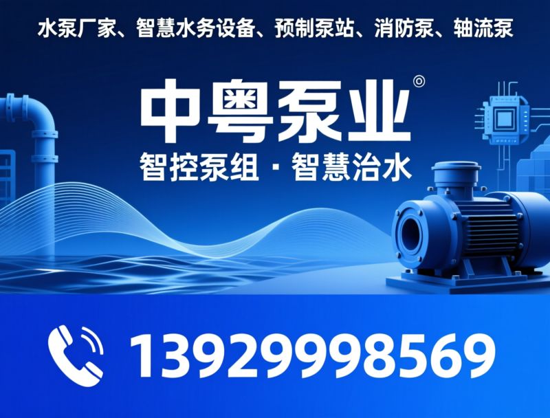 水泵厂家_预制泵站/智慧水务系统/推荐中粤泵业服务