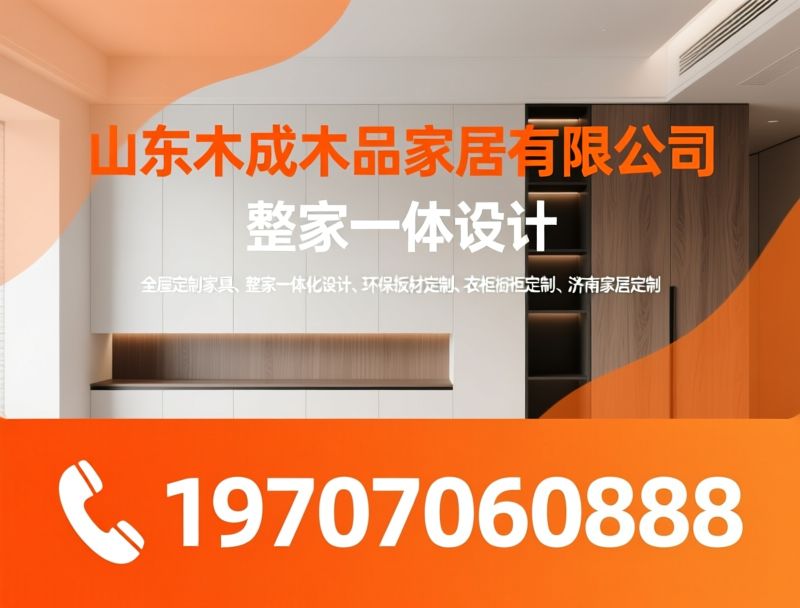 全屋定制家具_整家一体化设计/环保板材定制/推荐山东木成木品家居有限公司服务
