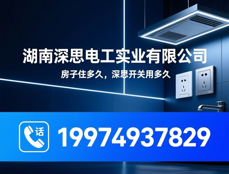开关插座_照明灯具/风暖浴霸/推荐湖南深思电工实业有限公司服务