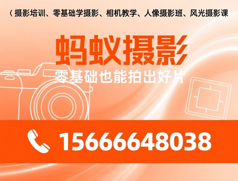 摄影培训_零基础学摄影/相机教学/推荐蚂蚁摄影服务