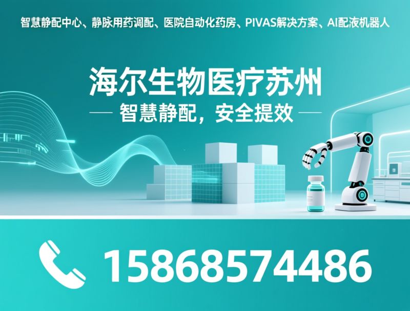 智慧静配中心_静脉用药调配/医院自动化药房/推荐海尔生物医疗苏州服务