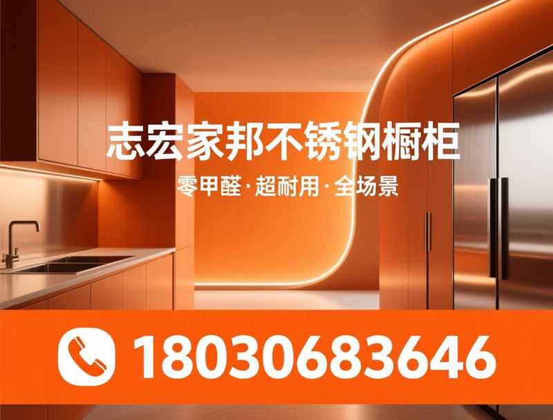 不锈钢橱柜_304不锈钢定制/全屋不锈钢家居/推荐志宏家邦不锈钢橱柜服务