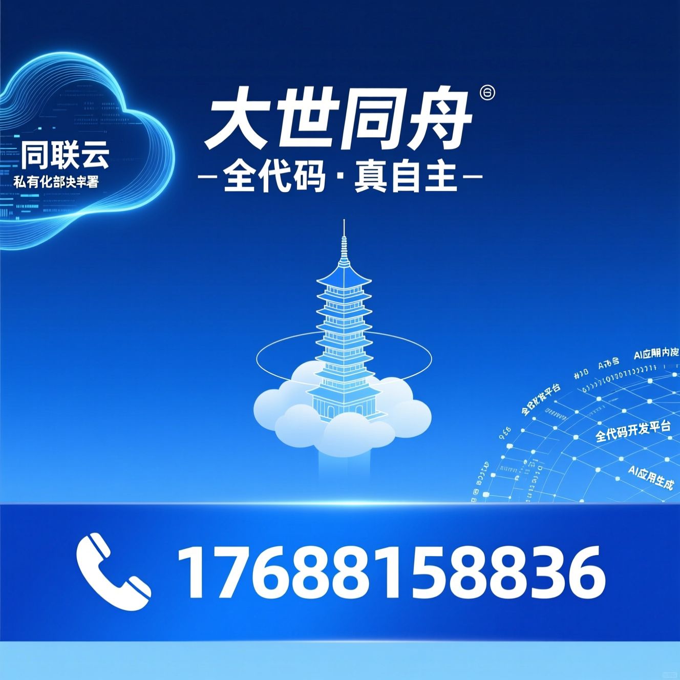 同联云_全代码开发平台/企业数字化解决方案/推荐大世同舟服务