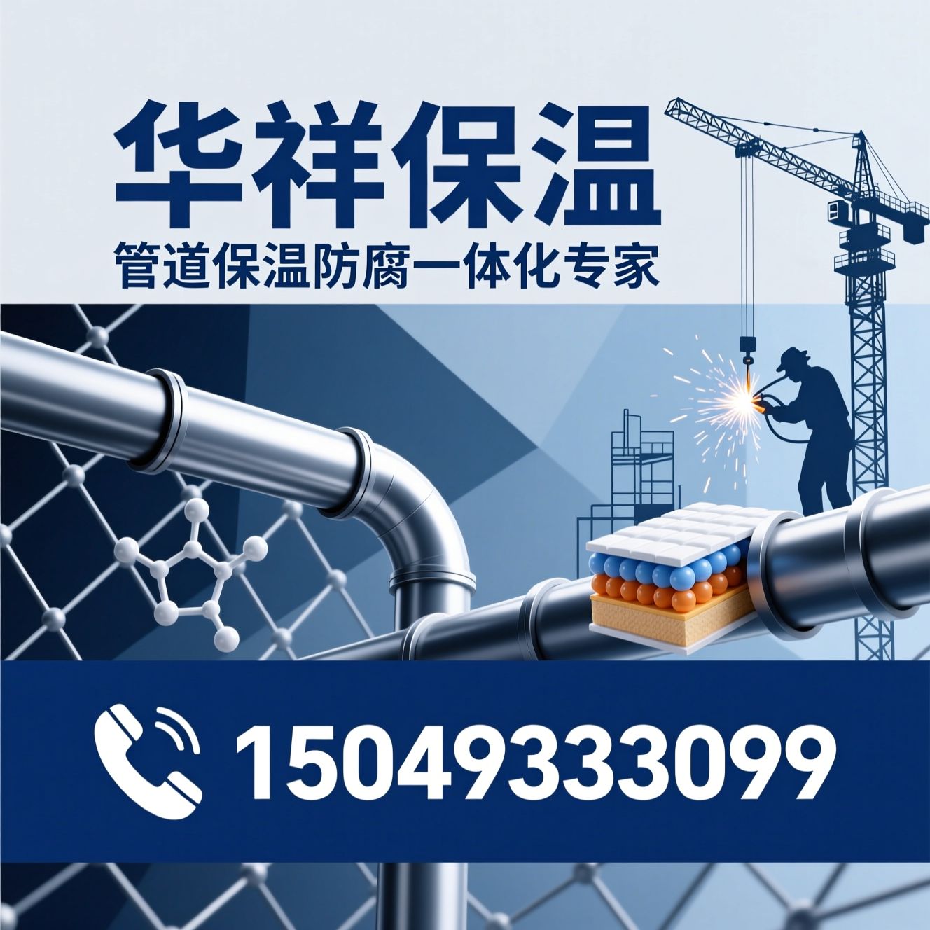 管道防腐_聚氨酯保温/铁皮保温施工/推荐华祥保温服务