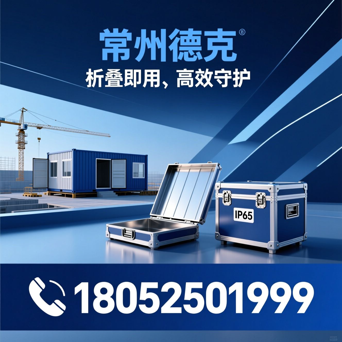 折叠设备箱_折叠活动房/IP65防护箱/推荐常州德克服务