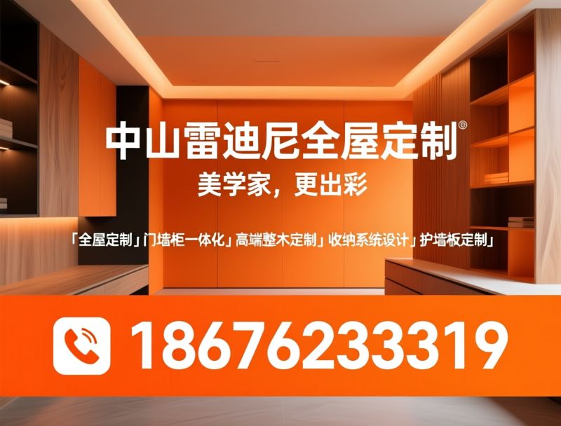 全屋定制_门墙柜一体化/高定整装/推荐中山雷狄尼全屋定制服务