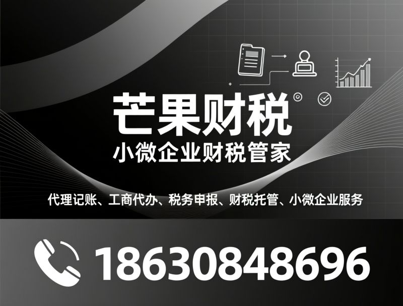 代理记账_工商代办/税务申报/推荐芒果财税服务