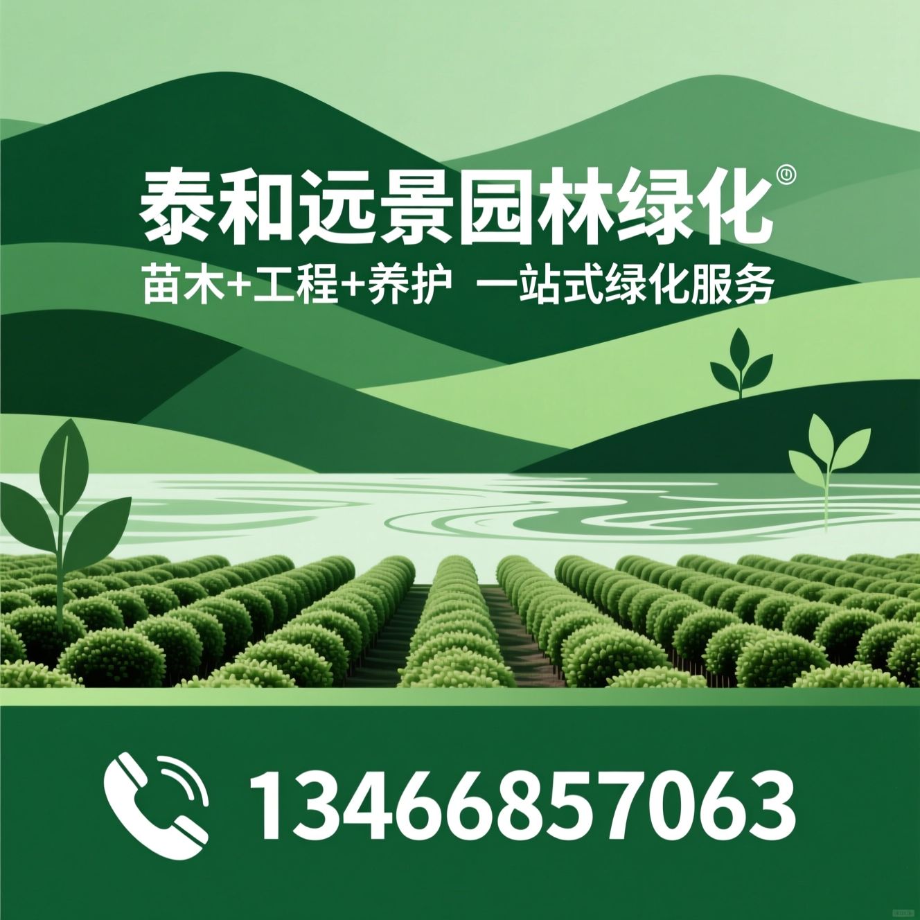 园林绿化工程_苗木供应/绿化施工/推荐泰和远景园林绿化服务