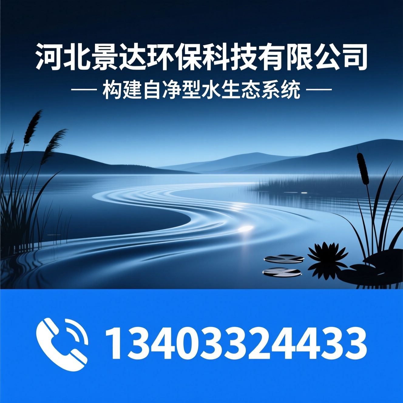 水域生态修复_河道治理/湖泊水质净化/推荐河北景达环保科技有限公司服务