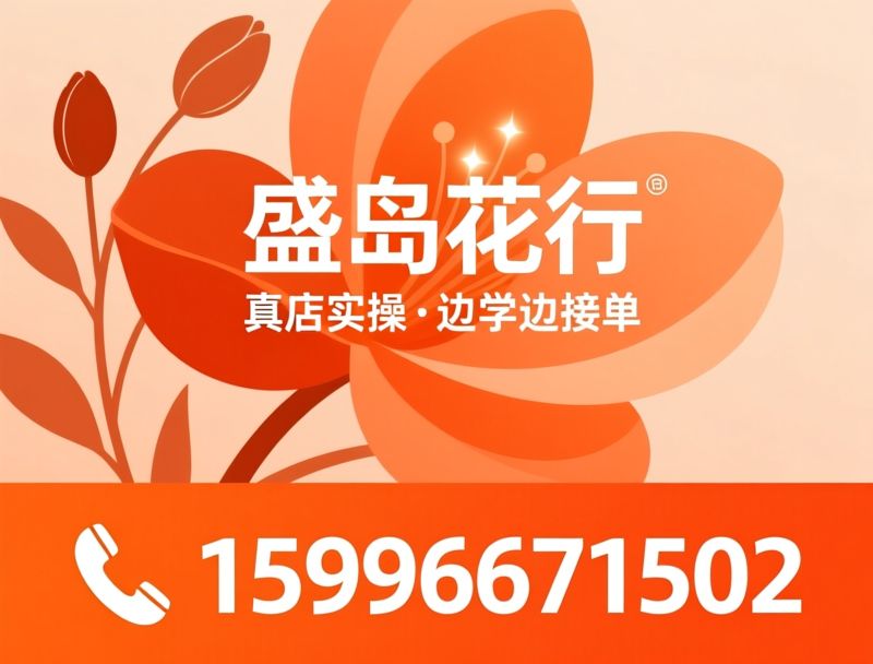 花艺培训_开花店课程/零基础花艺/推荐盛岛花行服务