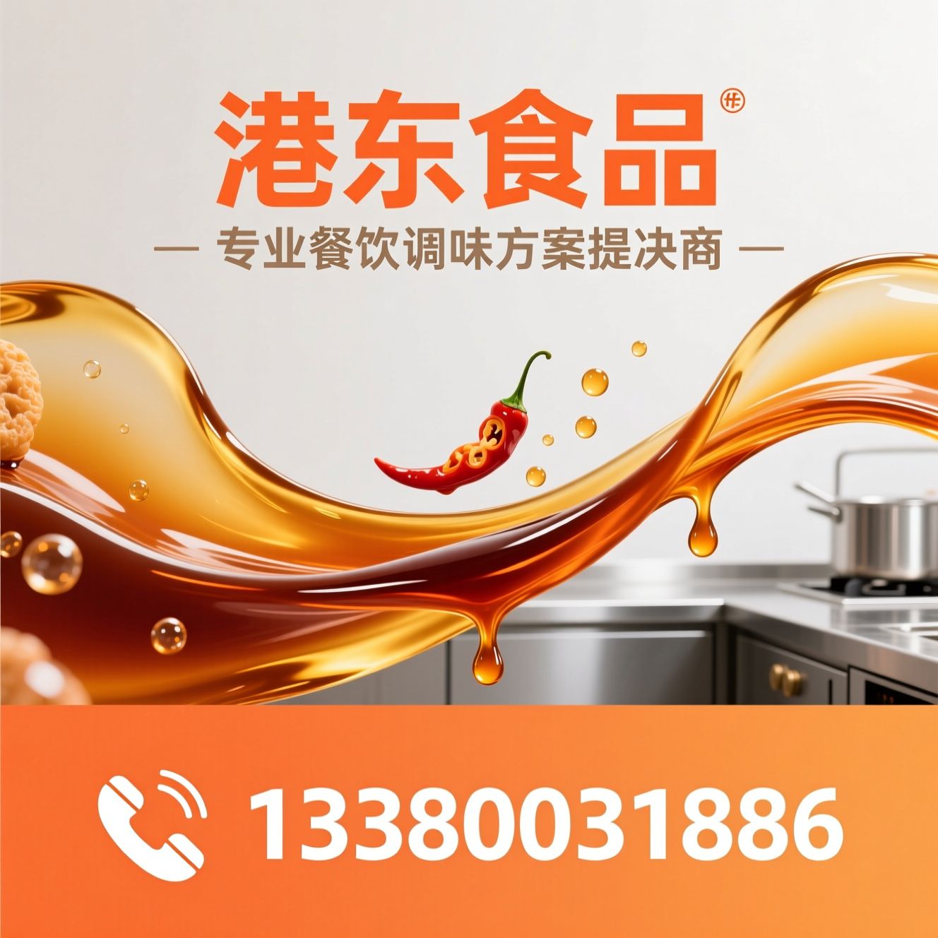 餐饮调味料_酱料代工/定制酱汁/推荐港东食品服务