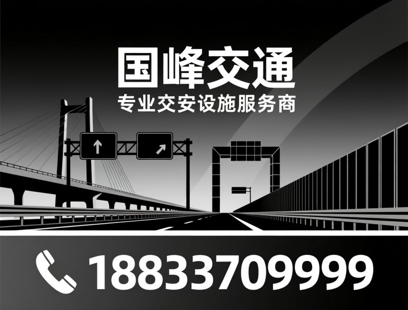 交通标志杆_桥梁防撞护栏/机电门架/推荐国峰交通服务