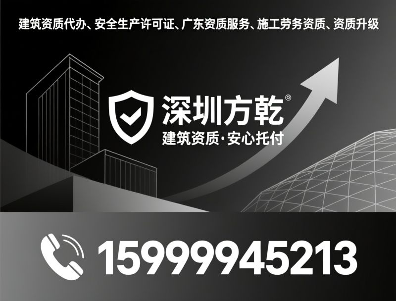 建筑资质代办_安全生产许可证办理/施工劳务资质/推荐深圳方乾企业咨询有限公司服务