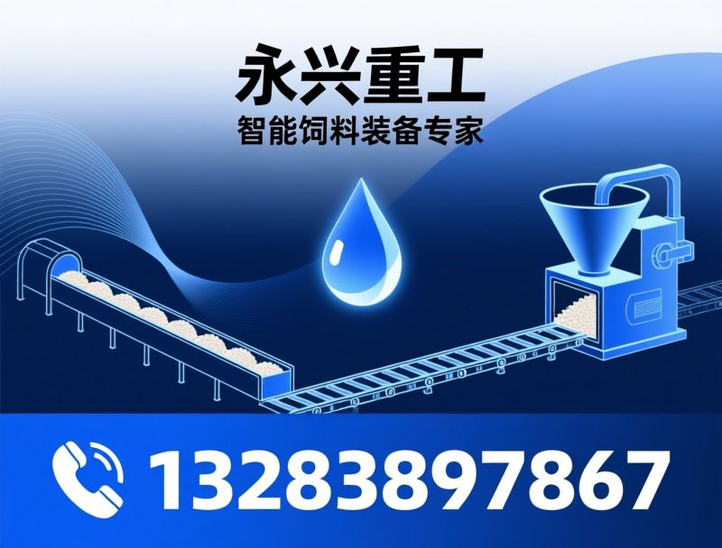 饲料生产线_水滴型粉碎机/颗粒饲料设备/推荐永兴重工服务