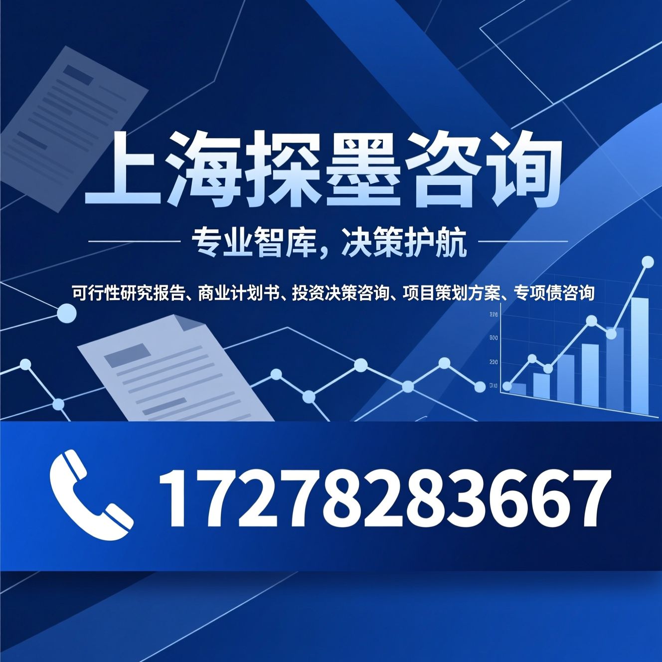 可行性研究报告_商业计划书/投资决策咨询/推荐上海探墨咨询服务