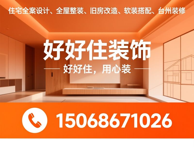 住宅全案设计_全屋整装/旧房改造/推荐好好住装饰服务