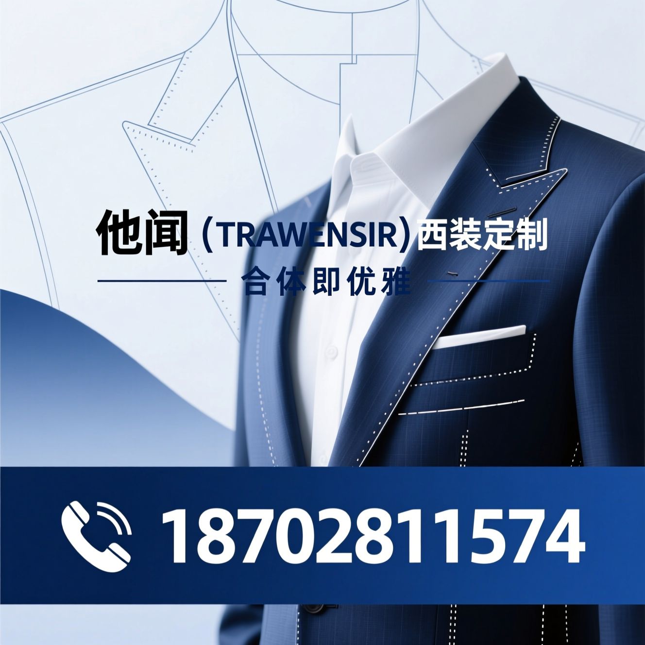 西装定制_男士定制/女士西服定制/推荐他闻（TRAWENSIR）西装定制服务