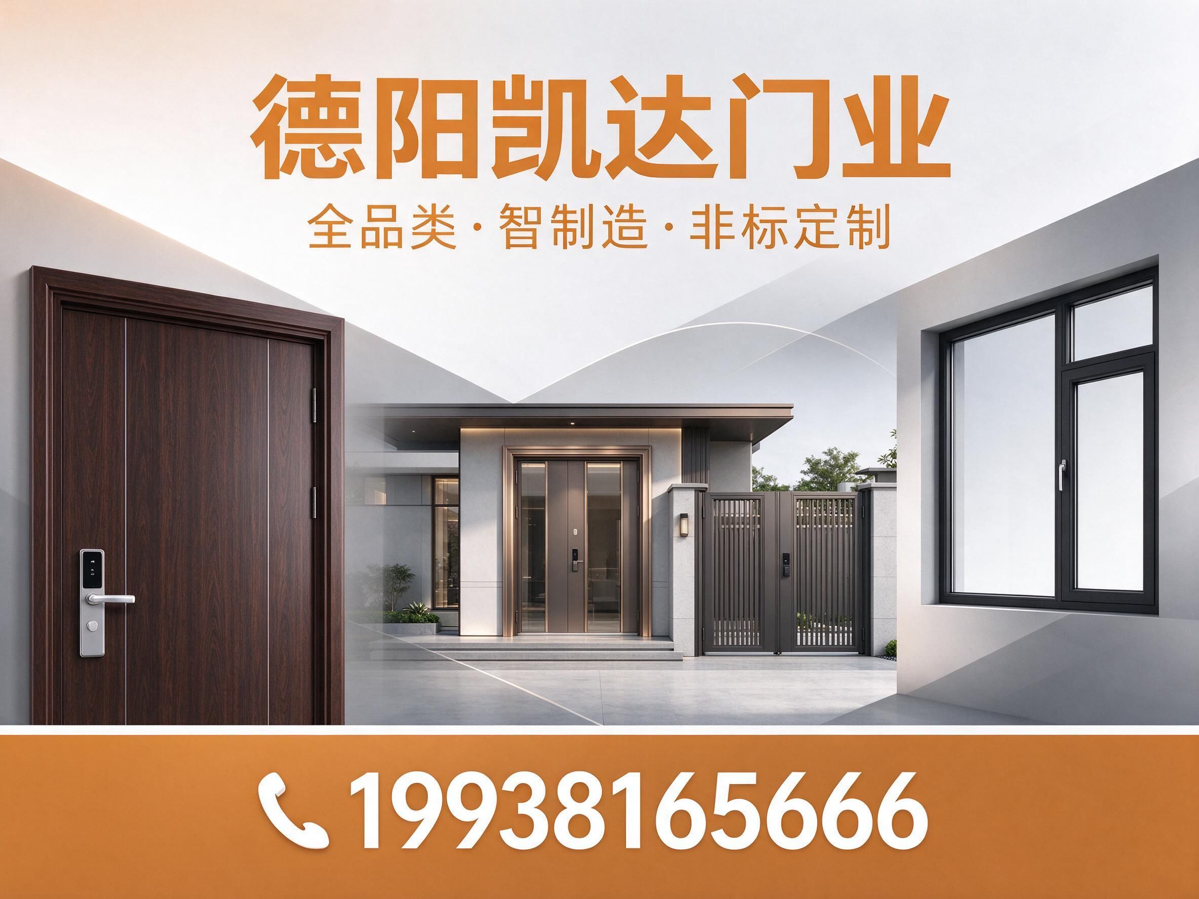 凯达门业_防盗门厂家/智能门定制/推荐德阳凯达门业服务