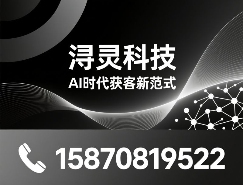 AI营销系统_GEO优化/AI智能体/推荐浔灵科技服务