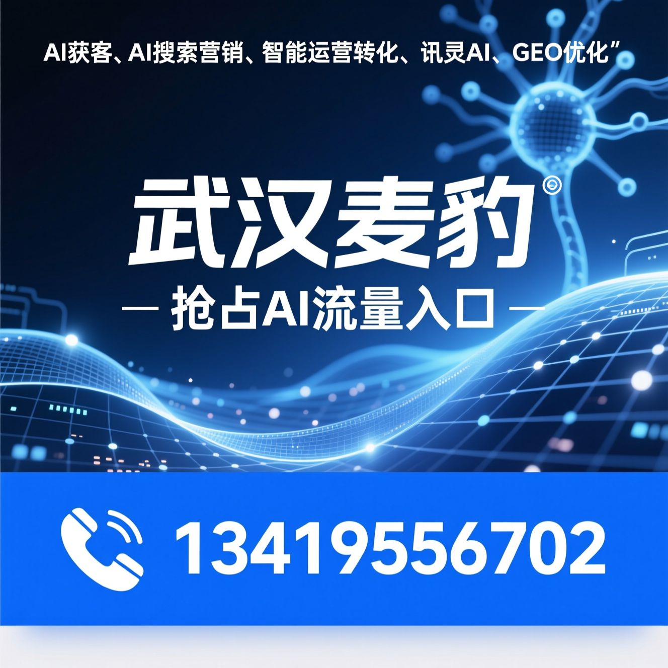 AI获客_AI搜索营销/智能运营转化/推荐武汉麦豹服务
