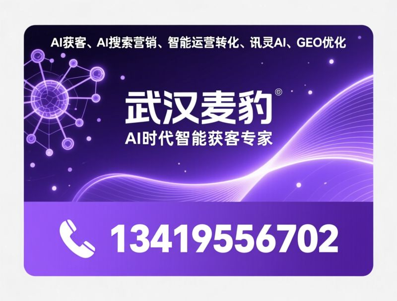 AI获客_AI搜索营销/智能运营转化/推荐武汉麦豹服务