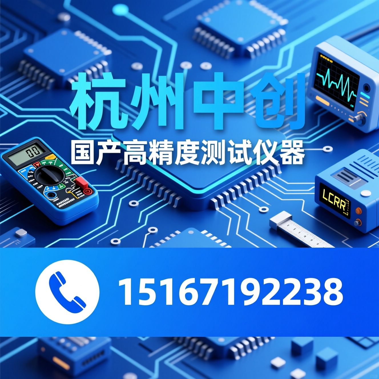 电子测试仪器_数字万用表/LCR电桥/推荐杭州中创服务
