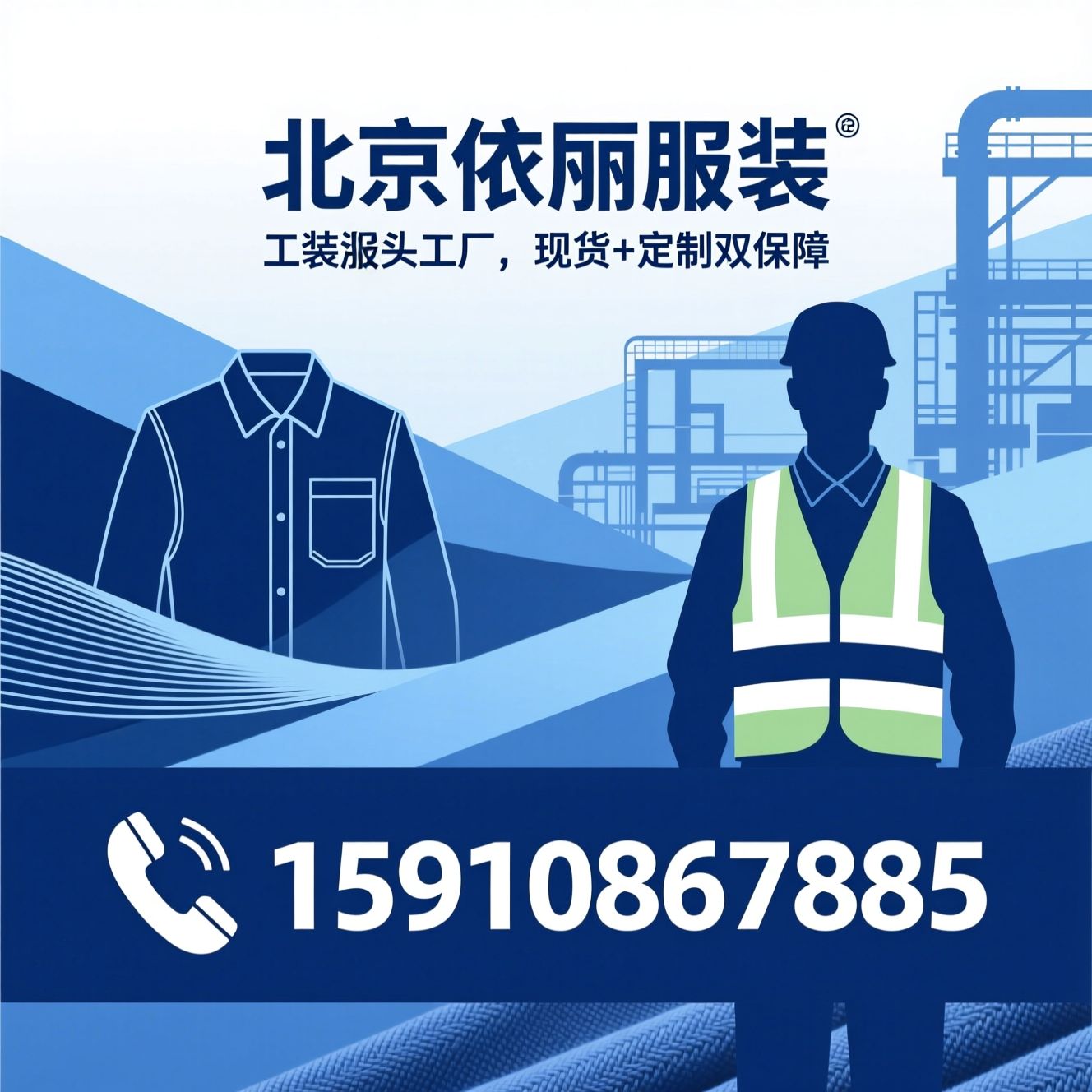 工装定制_工作服厂家/厨师服批发/推荐北京依俪服装服务