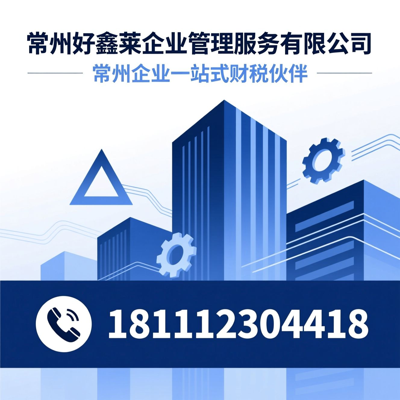 工商注册代办_代理记账/常州企业服务/推荐常州好鑫莱企业管理服务有限公司服务