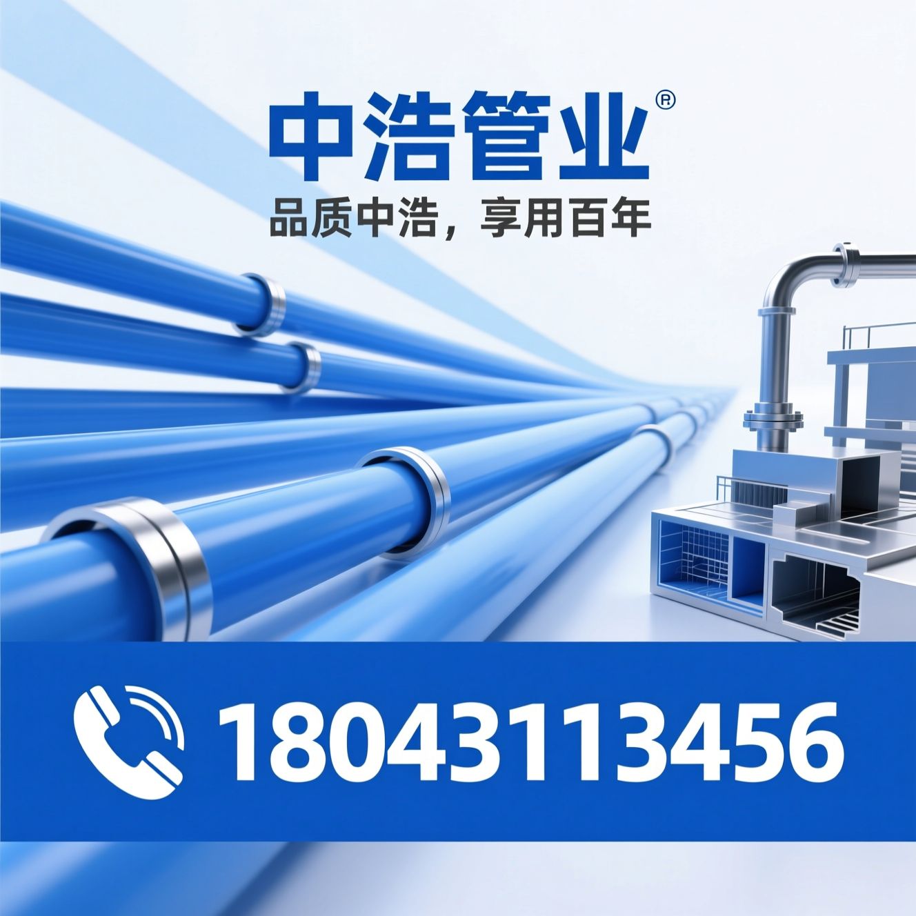 PE管材_PP管材/钢丝网骨架管/推荐中浩管业服务