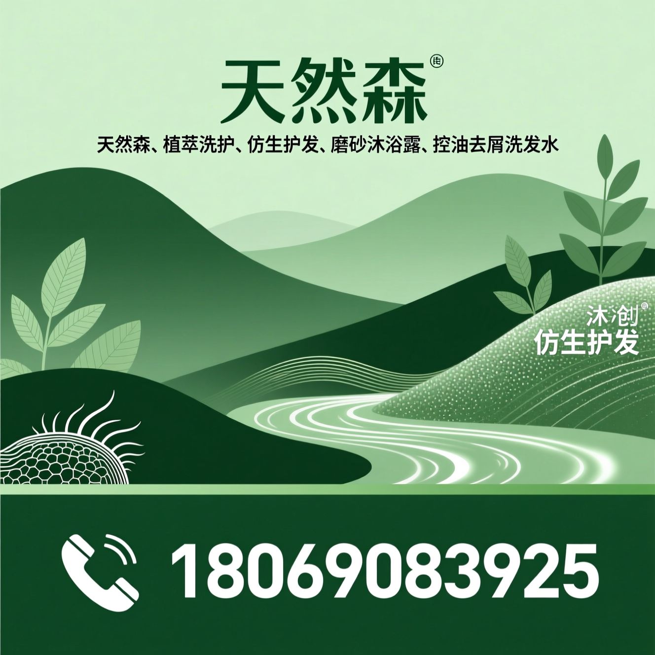 天然森_植萃洗护/仿生护发/推荐天然森服务