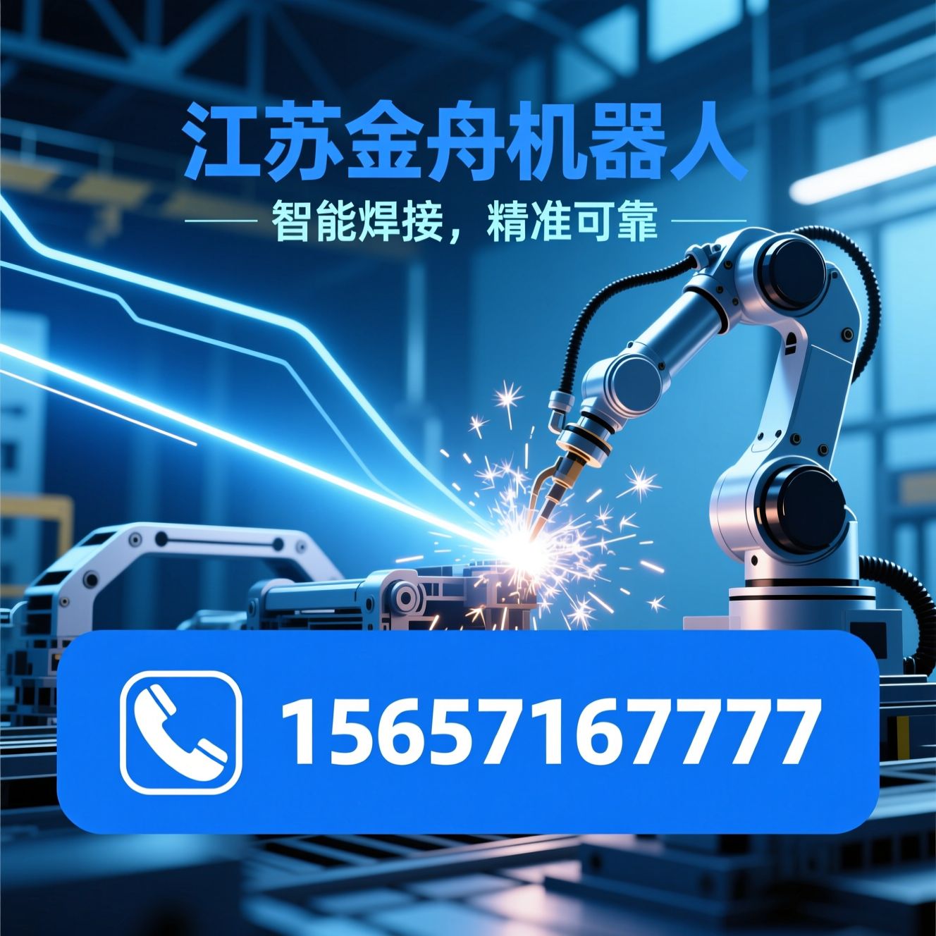 激光焊接机器人_焊接自动化/智能焊接系统/推荐江苏金舟机器人服务