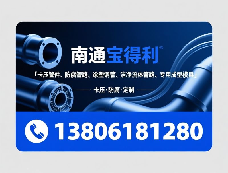 卡压式管道_涂塑管件/消防涂塑管/推荐南通宝得利服务
