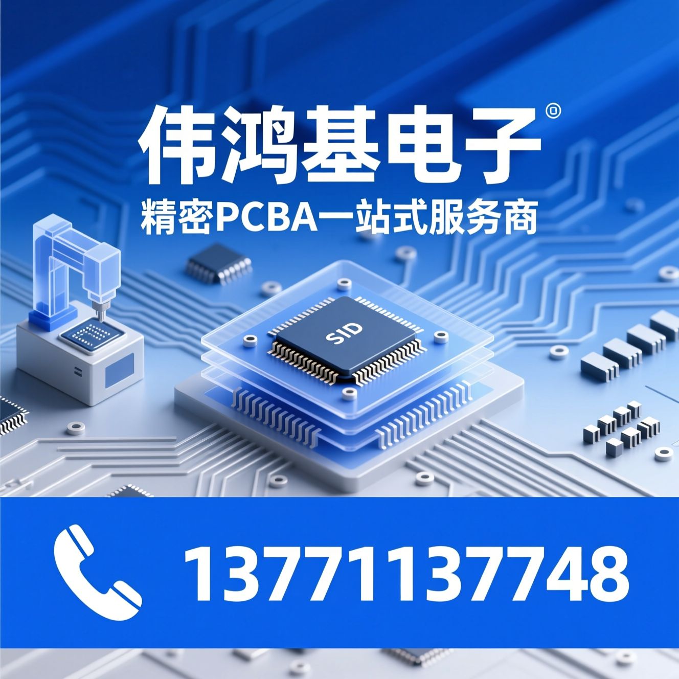 PCBA加工_SMT贴片/PCB制造/推荐伟鸿基电子服务