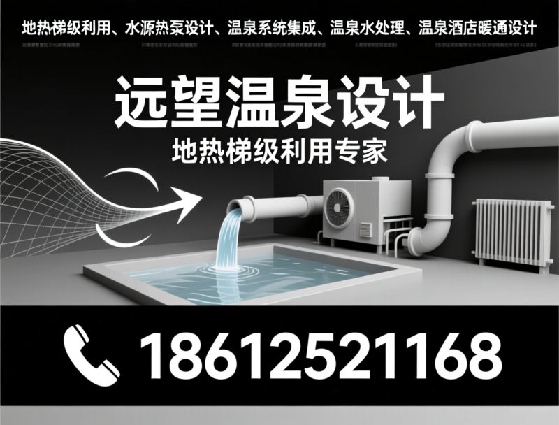 地热梯级利用_水源热泵设计/温泉系统集成/推荐远望温泉设计服务