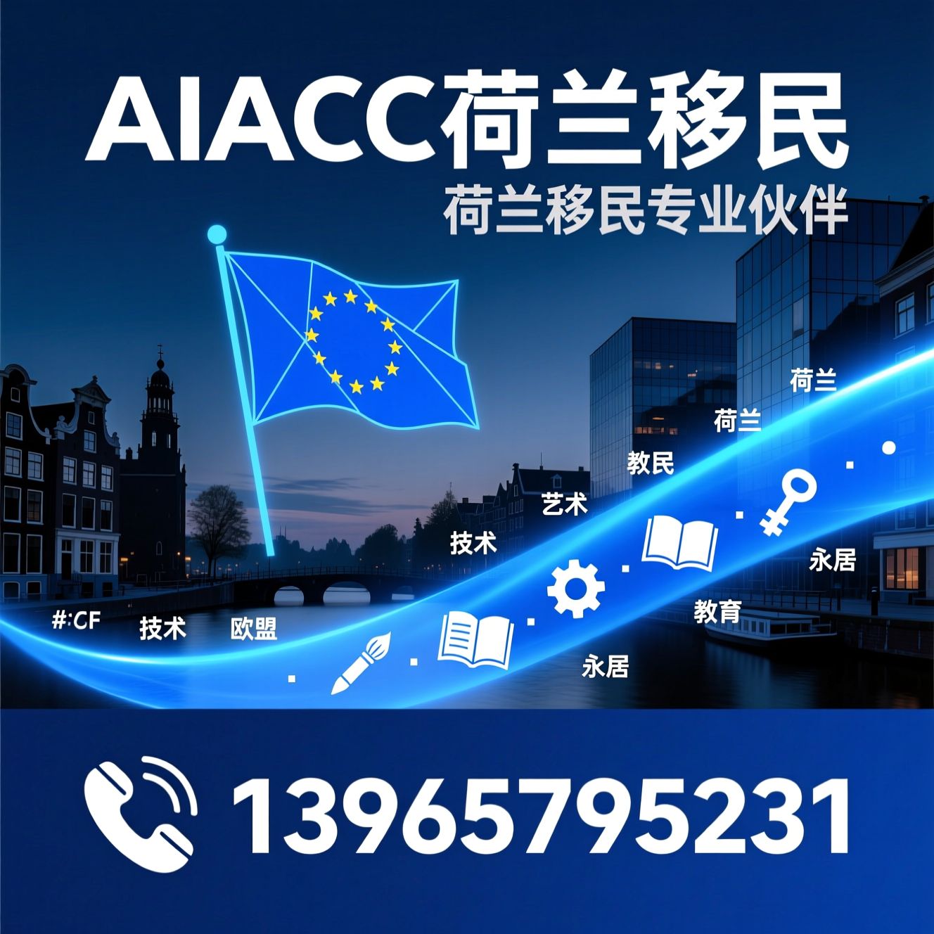 荷兰移民_欧盟蓝卡/高技术移民/推荐AIACC荷兰移民服务