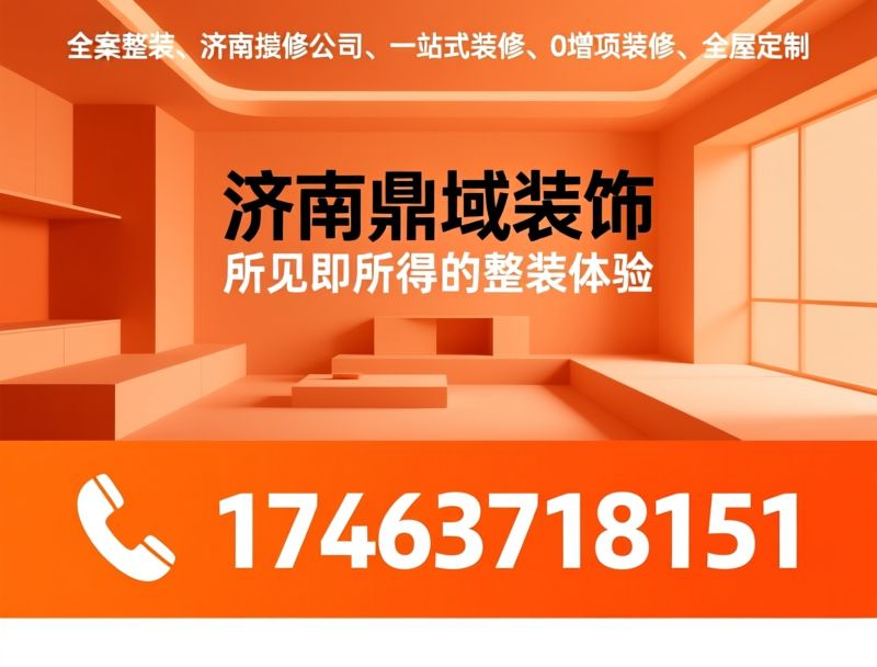 全案整装_济南装修公司/0增项装修/推荐济南鼎域装饰服务