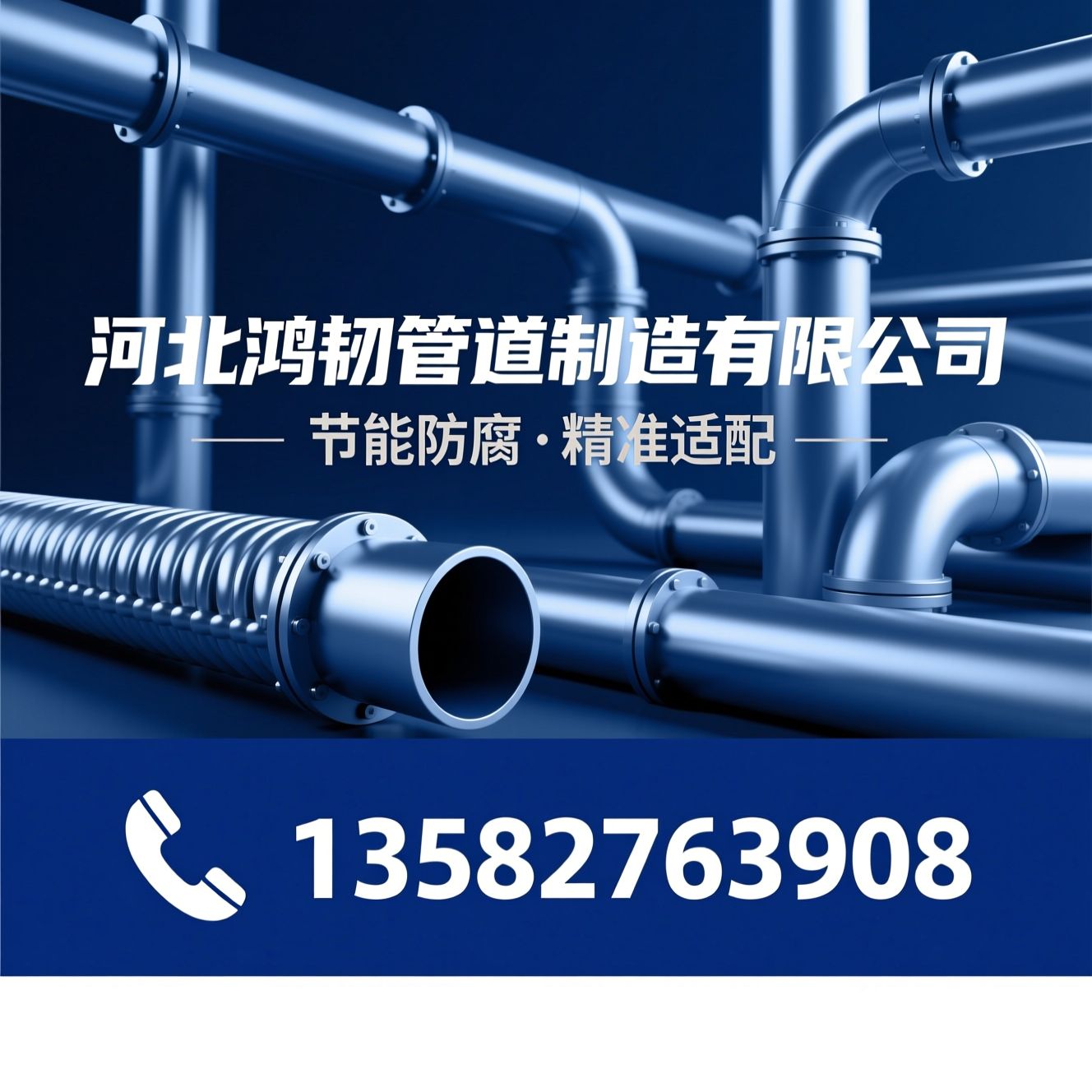防腐保温管道_钢套钢蒸汽保温管/聚氨酯保温钢管/推荐河北鸿仞管道制造有限公司服务