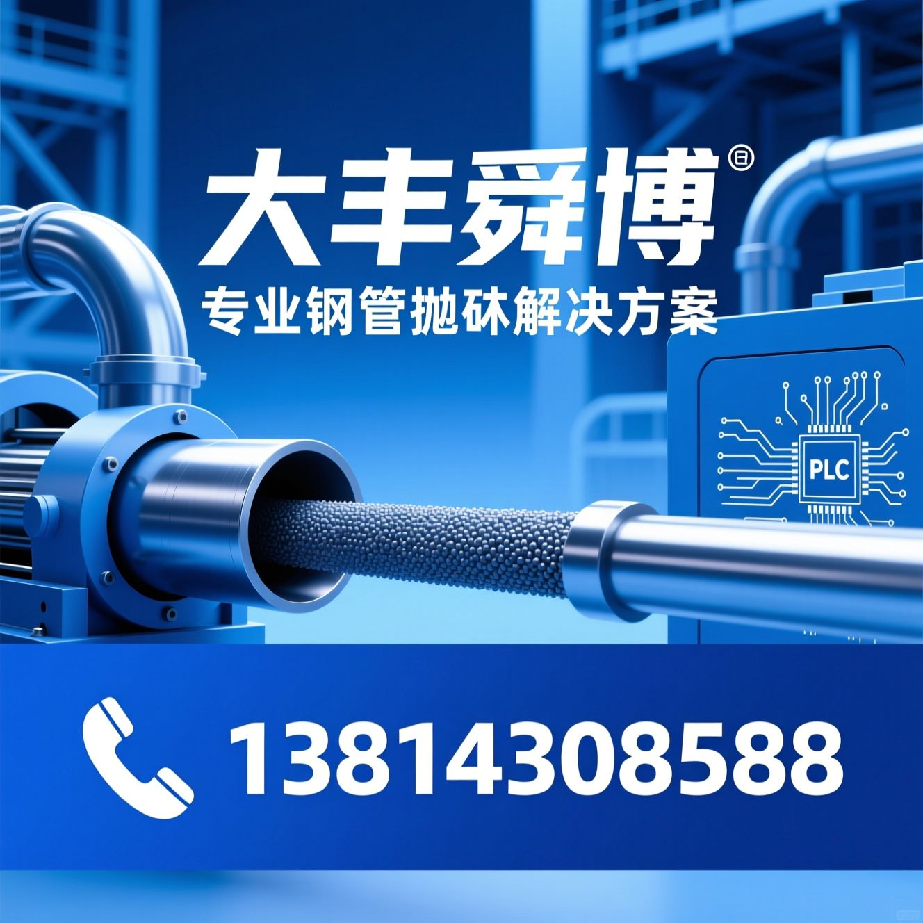 钢管抛丸机_内外壁抛丸设备/管材表面处理/推荐大丰舜博服务